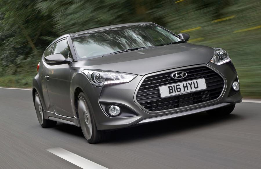  Hyundai Veloster Turbo SE 2012 года  (UK) (фото 1 из 18)